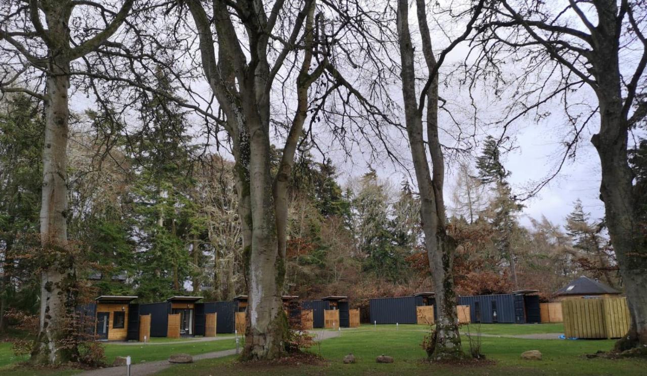 A Unique Experience In A Converted Shipping Containers, Glamness Is Adults Only Inverness Luaran gambar